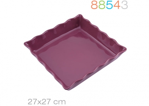 Naczynie ceramiczne kwadratowe Lilla 27x27 cm Granchio