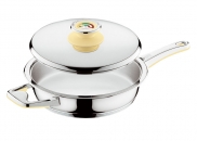 Patelnia Zepter 2,7L ; 24 cm z pokrywą