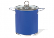 Garnek 7,0 l., niebieski, Bellina