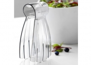 Mini szczypce do sałaty akryl przezroczy 18cm STEEL-FUNCTION