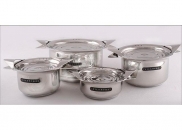 Zestaw 4 garnków Silampos inox