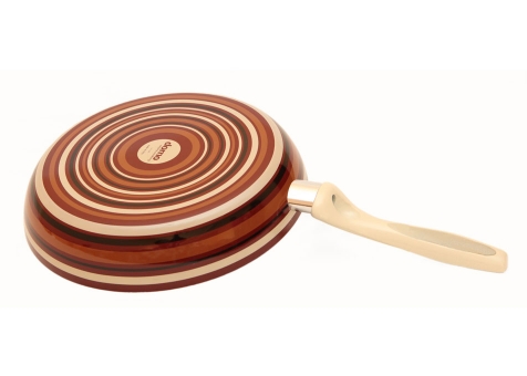 Kliknij aby powiększyć Wok DOMO Fantasy Stripes brązowe paski