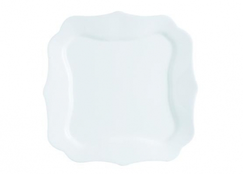Talerz płytki 25,5cm Luminarc AUTHENTIC biały