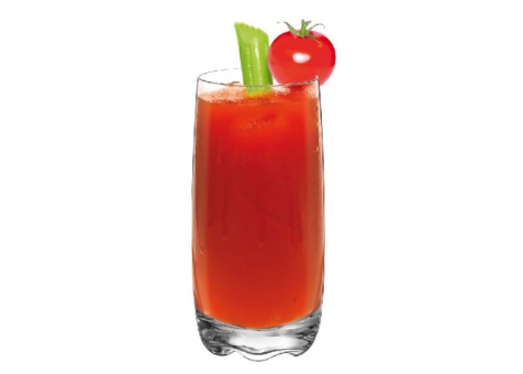 Komplet 4 szklanek Krosno Drinki Świata BLOODY MARY