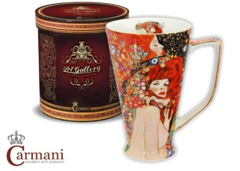 Kubek Carmani Klimta kajakowy - Snakes