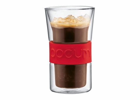 Kubki Bodum PRESSO 2szt.i 0.3l.czerwone