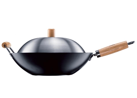 WOK Bodum aluminiowy 35cm.