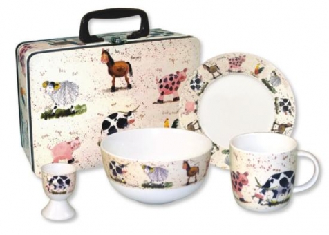 Zestaw śniadaniowy dla dzieci Churchill Farma