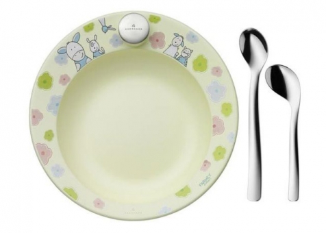 Talerzyk podgrzewany,2 łyżeczki FARMILY Auerhahn  