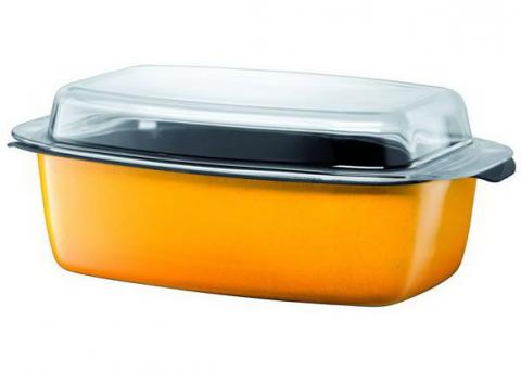 Brytfanna prostokątna Crazy Yellow 5,3l Silit