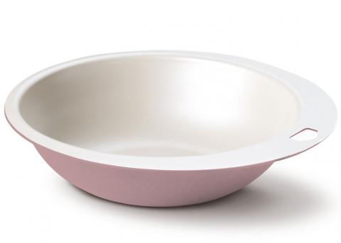 Wok 24 cm INITIA biały/różowy Campana