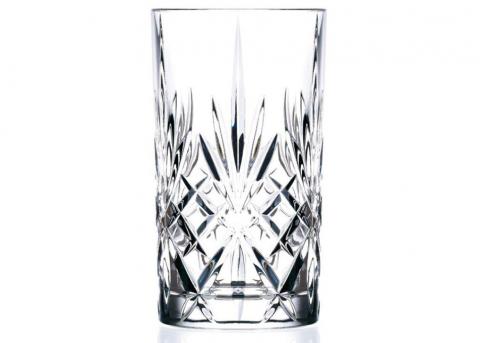 Komplet 6 szklanek wysokich MELODIA RCR