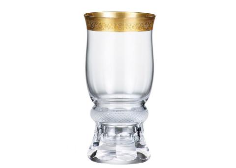 Komplet 6 szklanek Jessie złocone kryształ 250 ml Bohemia
