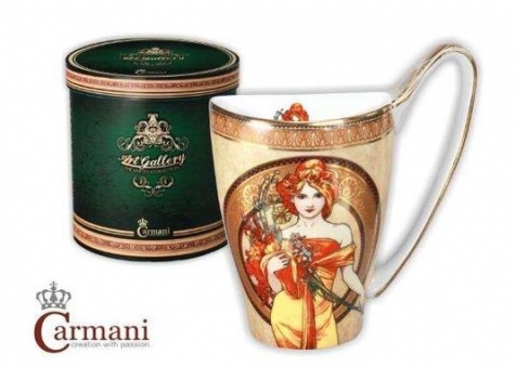 Kubek Carmani Big Vanessa - Mucha - Wiosna