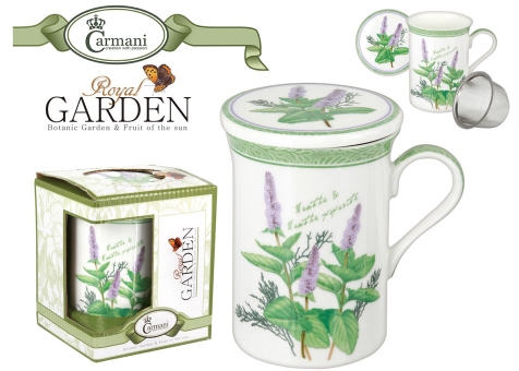 Kubek z zaparzaczem Royal Garden - Mięta
