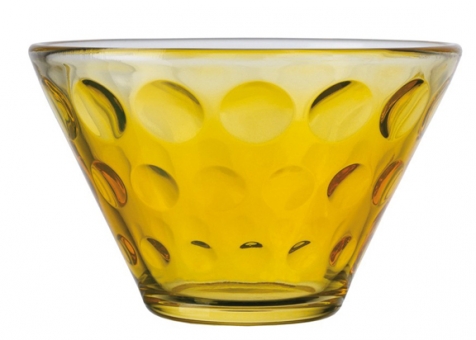 Kliknij aby powiększyć Miseczka deserowa żółta Optic Leonardo