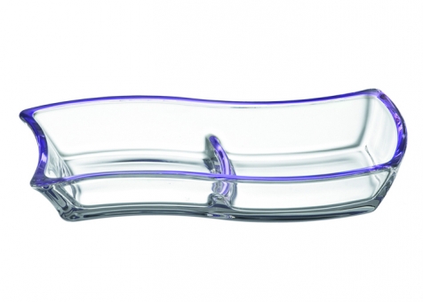 Półmisek 25 cm fioletowy Twisty Leonardo