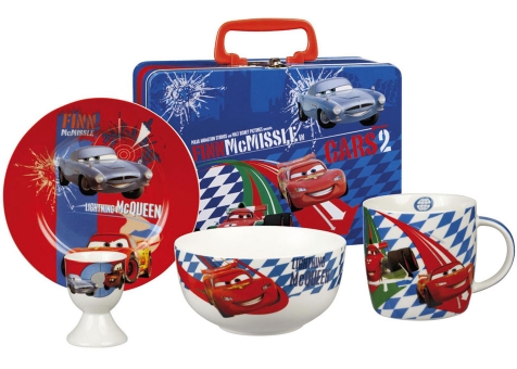 Zestaw śniadaniowy dla dzieci Cars 2