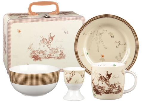 Zestaw śniadaniowy dla dzieci Bambi