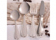 Zestaw srebrnych sztućców dla 6 osób Henniger Vassa