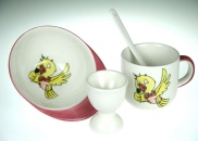 Porcelanowy komplet dziecięcy Heywood Kolekcja Tity