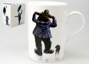 Kubek Churchill Alexander Millar - Mężczyzna z dzieckiem