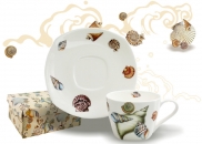 Filiżanka ze spodkiem muszelki 738-1001