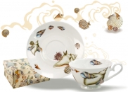 Filiżanka ze spodkiem muszelki Carmani 738-1003