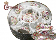 Komplet 6 filiżanek w kole Carmani - kolekcja Van Gogh