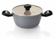 Garnek Moneta Ceramica Indukcja 24 cm z pokrywą