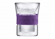 Zestaw 2 szklanek Bodum PRESSO 0,2 l Fiolet