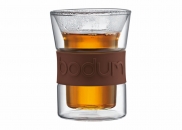 Zestaw 2 szklanek Bodum PRESSO 0,2 l Brązowe