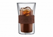 Zestaw 2 szklanek Bodum PRESSO 0,3 l Brązowe