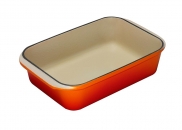 Prostokątne naczynie do zapiekanek 40 cm LE Creuset Flame