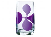 Zestaw 4 szklanek BodaNova JOY Hope Purple 250ml