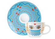 Filiżanka espresso z podstawką My Little Darling Ladeiro