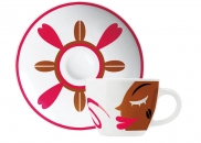 Filiżanka espresso z podstawką My Little Darling Giacon