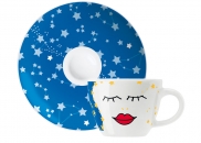 Filiżanka espresso z podstawką My Little Darling Breitbach