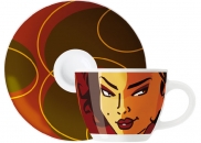 Filiżanka espresso z podstawką My Little Darling Bender