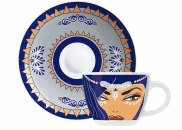 Filiżanka espresso z podstawką My Little Darling Abou-Abdou