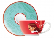 Filiżanka espresso z podstawką AMORE MIO Terry Wong