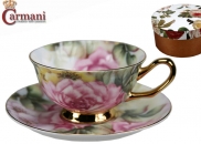 Filiżanka Carmani - kolekcja bukiet róż