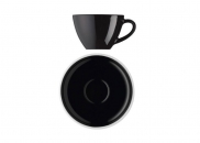 Filiżanka Arzberg Profi z podstawką 0,11 czarna