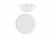 Filiżanka Arzberg Profi z podstawką 0,25 Biała