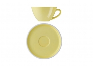 Filiżanka z podstawką Arzberg Profi 0,25 Żółta