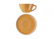 Filiżanka z podstawką Arzberg Profi 0,25 Pomarańczowa