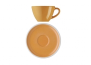  Filiżanka Arzberg Profi z podstawką 0,11 Pomarańczowa