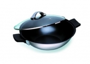 Wok CANTON S/S 32 cm z pokrywą TAO KEN HOMK