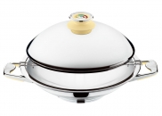 Naczynie WOK Zepter 3,0L ; 30 cm z pokrywą