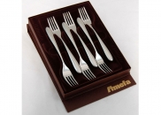 Komplet 6 widelców stołowych Amefa Cuba